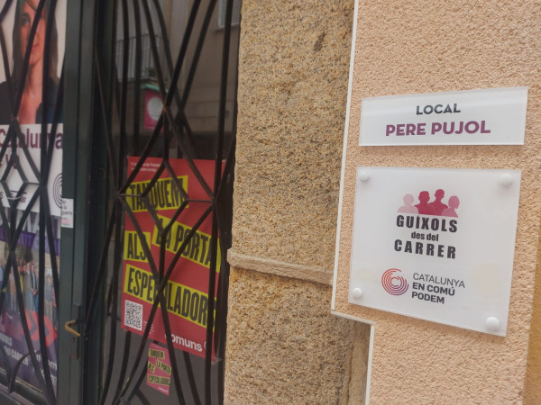 Guíxols des del Carrer homenatja a Pere Pujol