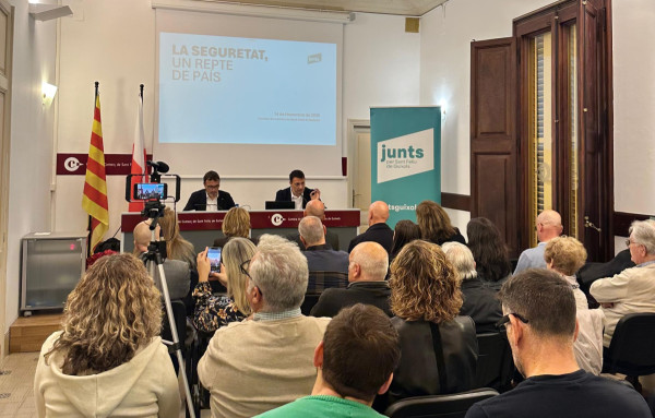 Junts presenta un diagnòstic de la seguretat a Sant Feliu i proposa mesures per millorar la convivència i la protecció ciutadana